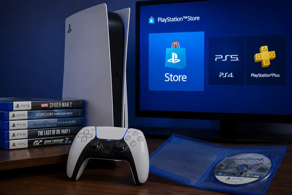 Sony fasar ut fysiska Playstation-spel