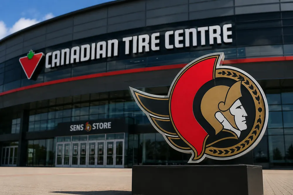 Samuel Ersson skriver på för Ottawa Senators