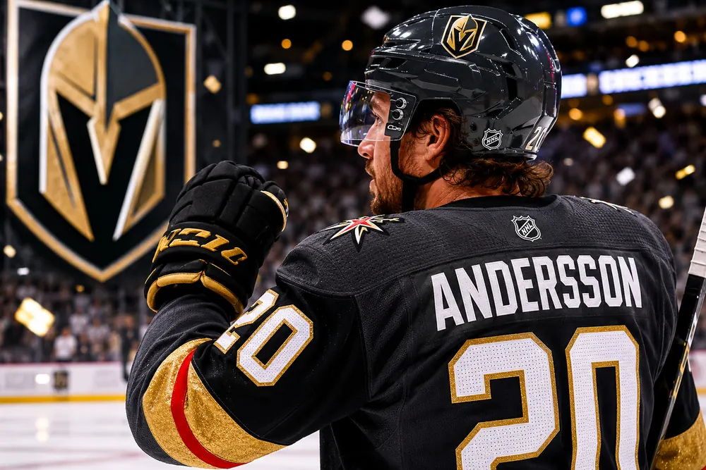 Rasmus Andersson belönas med långt NHL-avtal