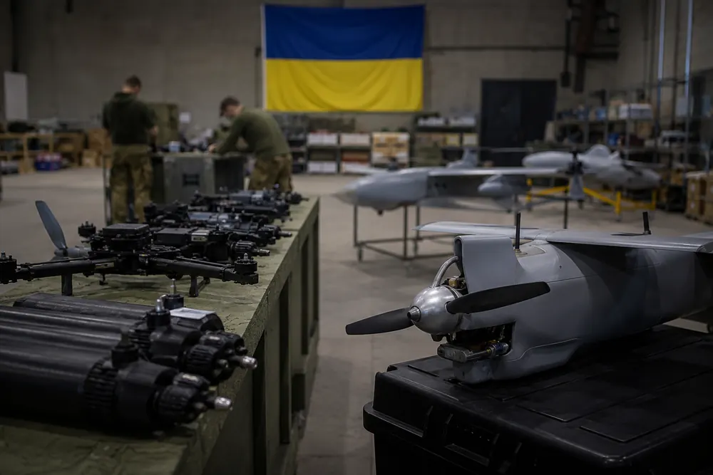 Ukraina öppnar för kontrollerad export av egna vapen