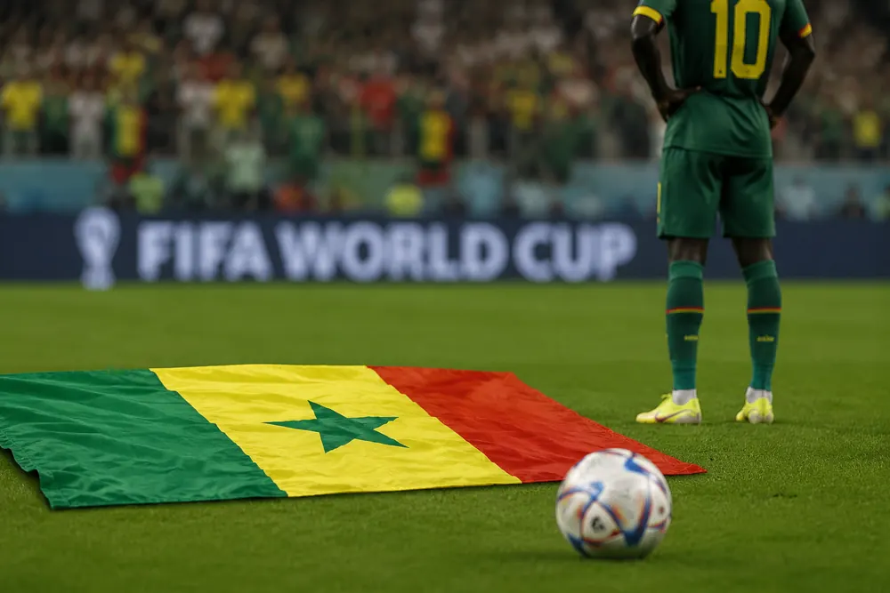 Pape Gueye hotar landslagspaus Senegal