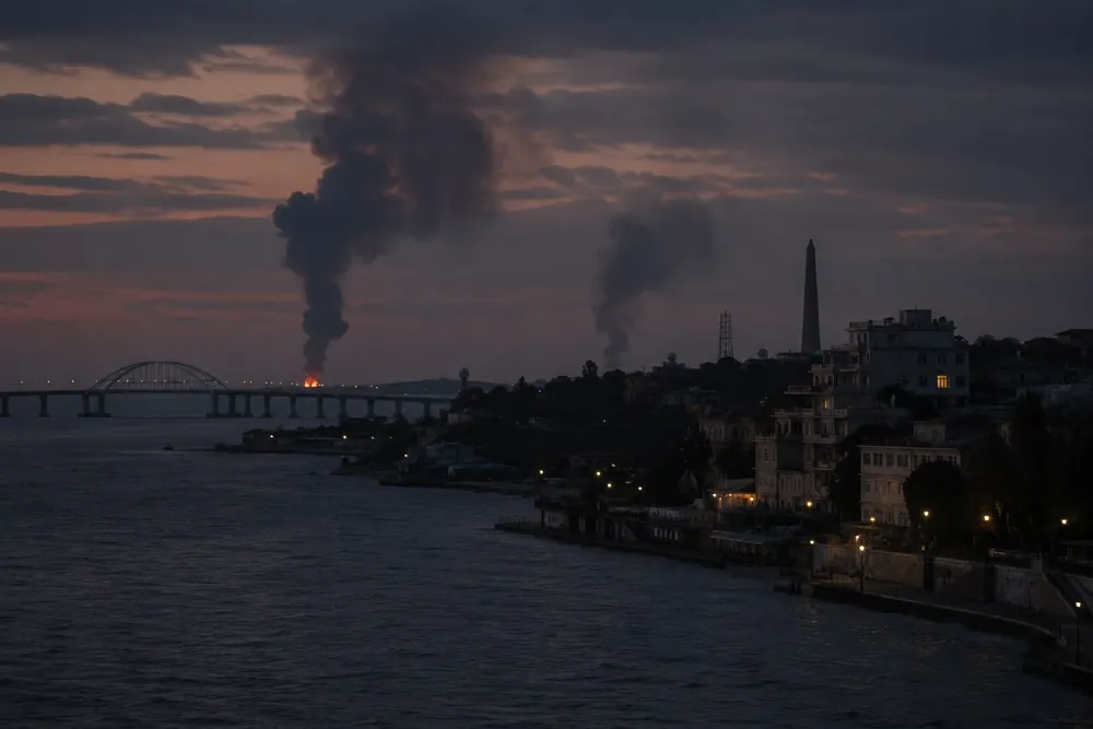 Ukraina ökar pressen mot Krim