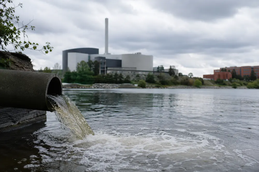 Stort utsläpp av orenat avloppsvatten i Stockholm