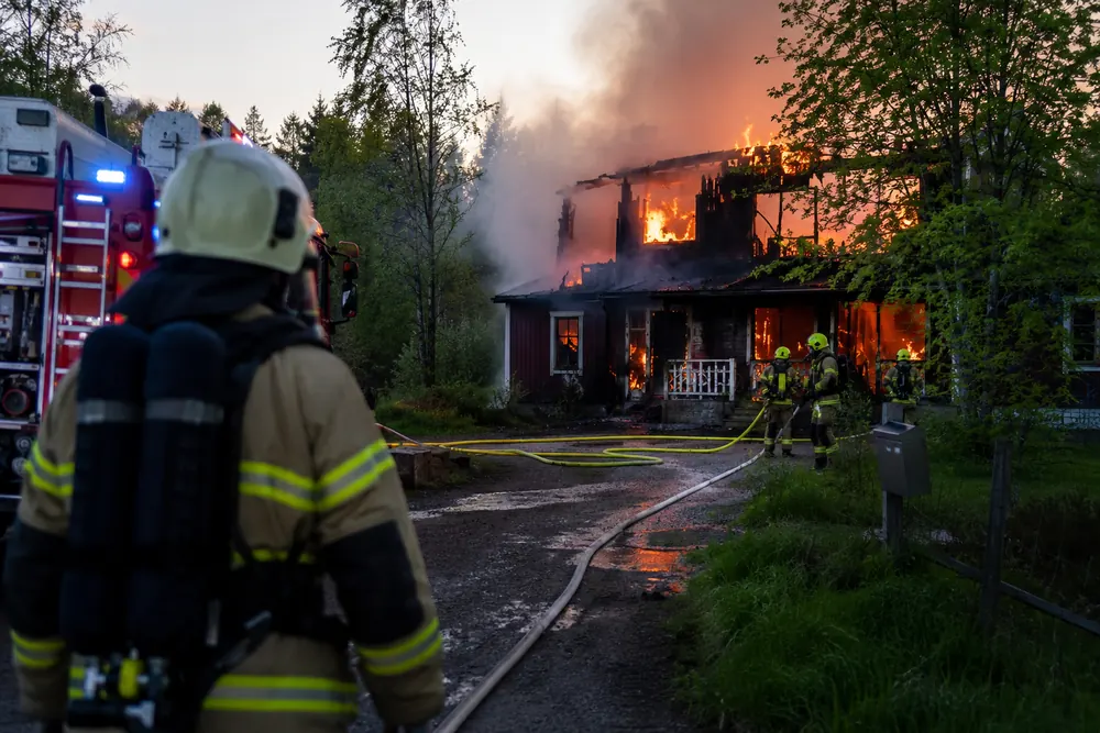 Oskar Johansson räddade granne från husbrand