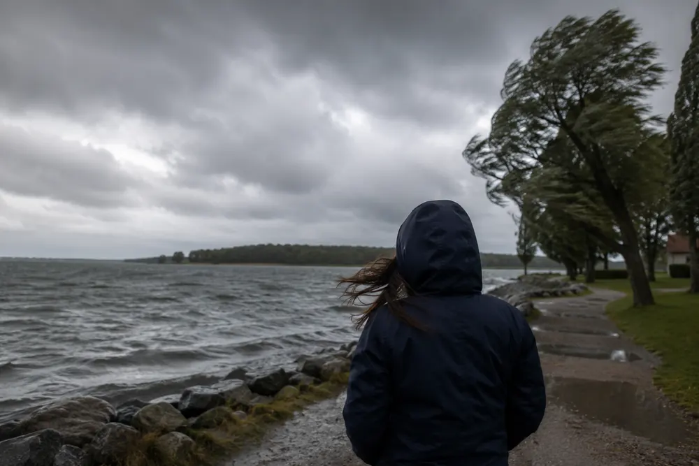 Lågtryck ger regn och hårda vindar i helgen
