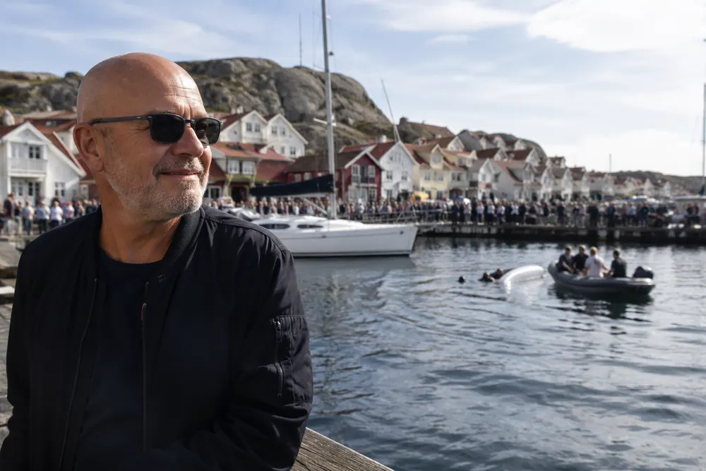 Per Andersson bjuds på bröllop efter båtkaoset