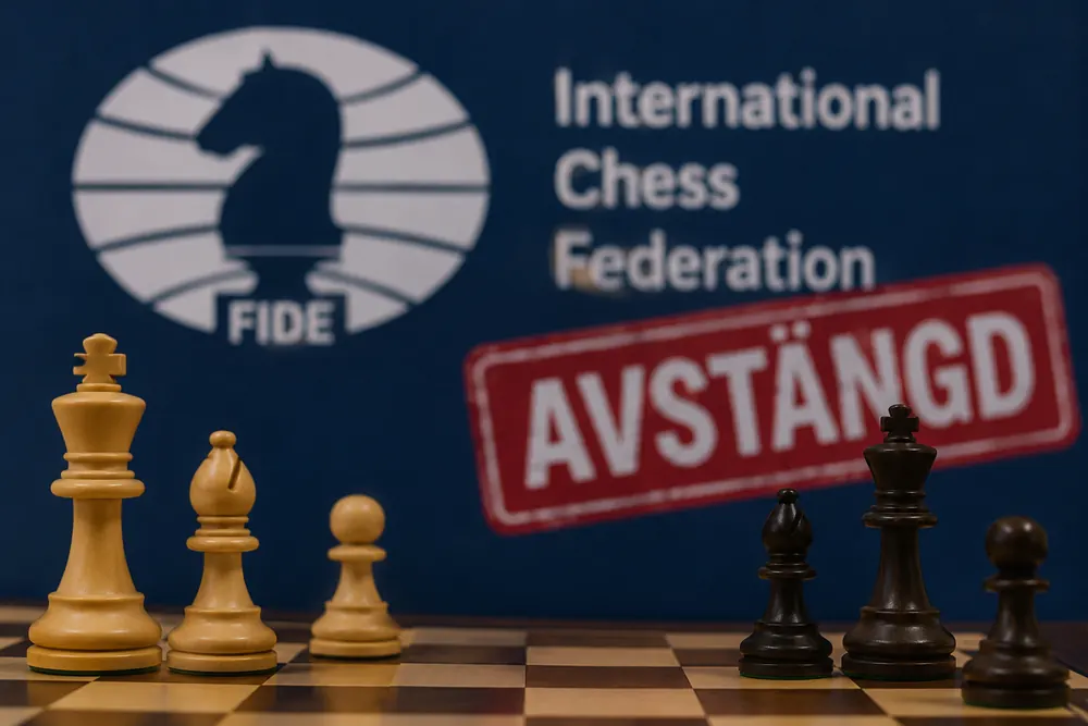 Vladimir Kramnik stängs av efter Fidebeslut
