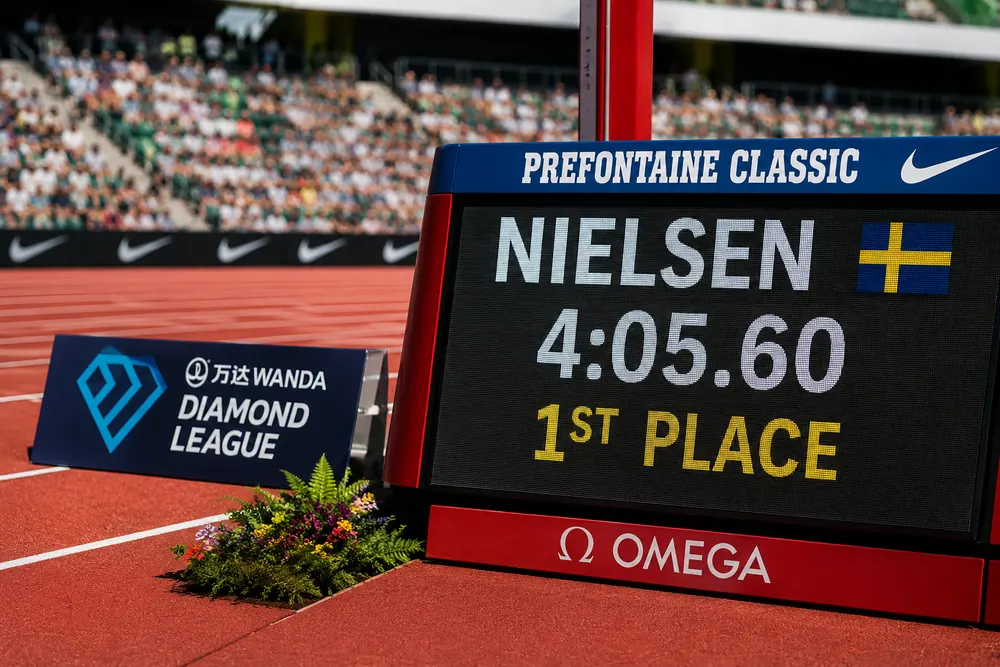 Wilma Nielsen segrade i första proffsloppet