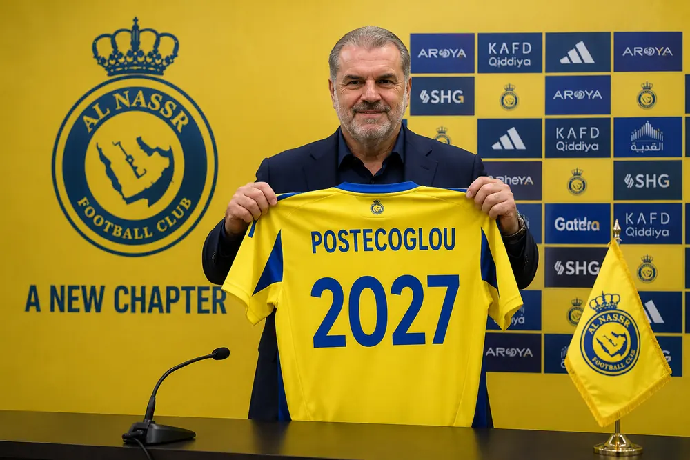 Ange Postecoglou tar över Al-Nassr