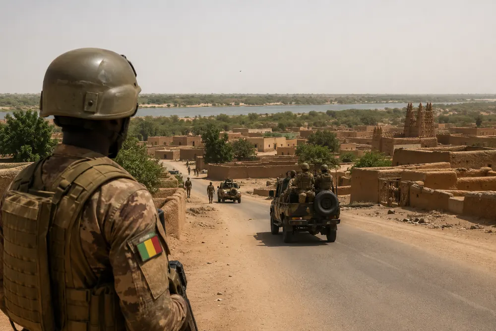 Samordnade attacker slår mot flera platser i Mali