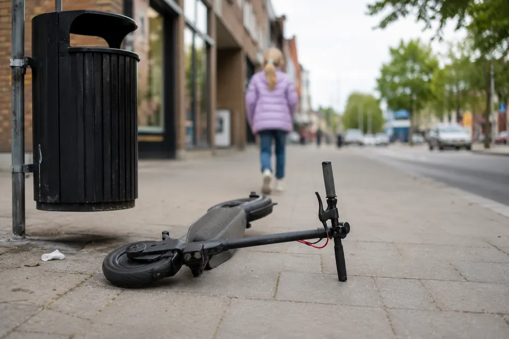 Sexåriga Nova påkörd – elsparkcyklist lämnade platsen