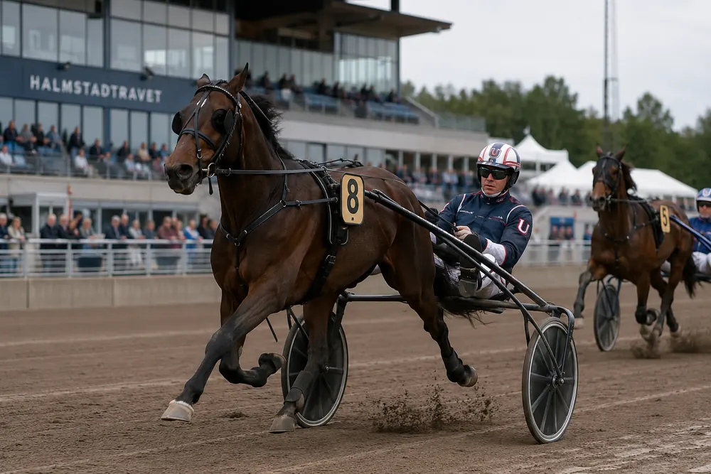 Johan Untersteiner tog på sig galoppen