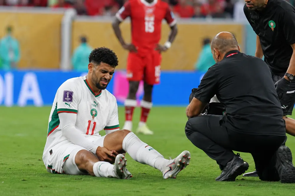Ismael Saibari tvingades lämna VM-matchen