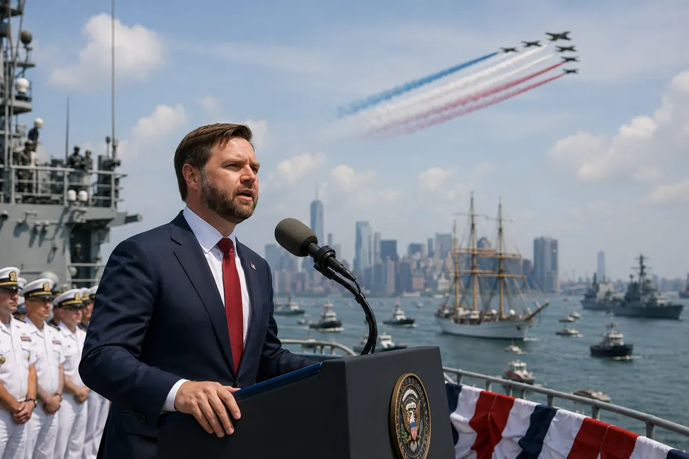 JD Vance angrep USA:s kritiker i högtidstal