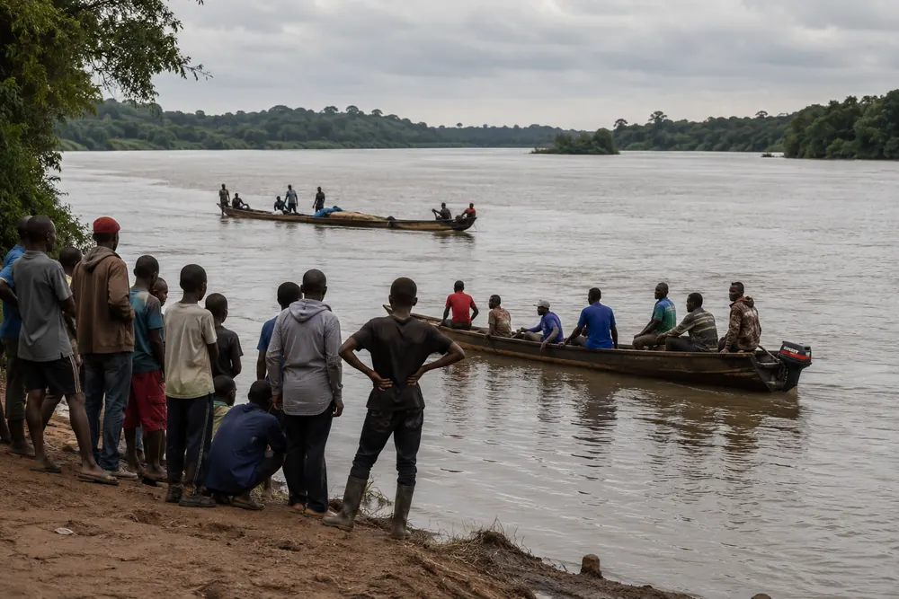 Minst 20 döda när elevbåt förliste i Kongo-Kinshasa