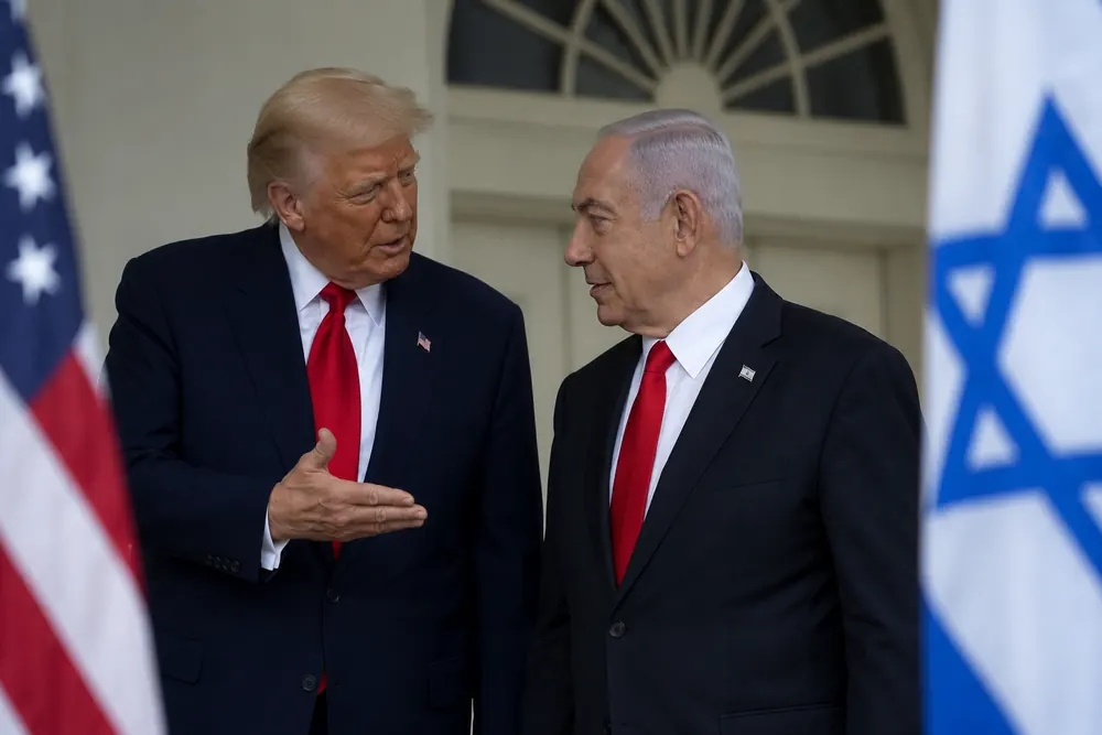 Donald Trump öppnar för möte med Benjamin Netanyahu