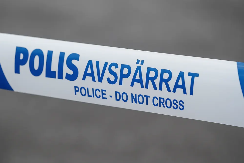 Sopbil körde genom staket i Bromma