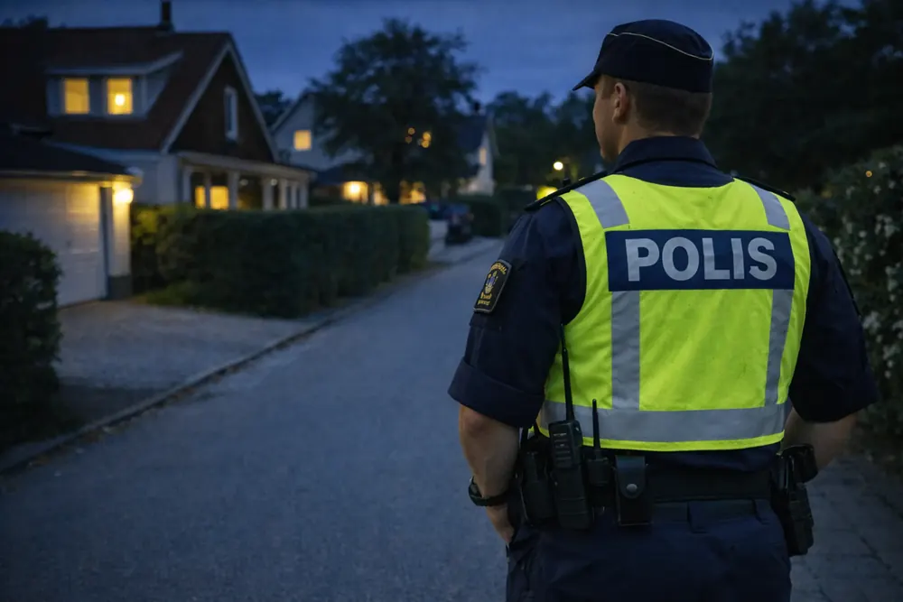 Tre gripna efter dödsfall i Strängnäs