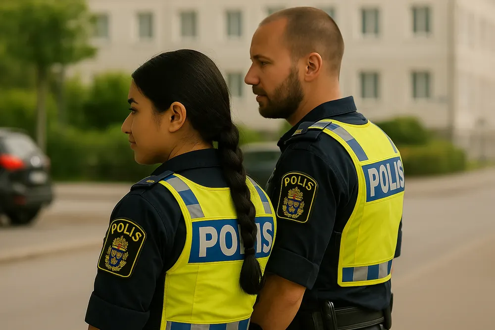 Polis döms efter visitation på gym