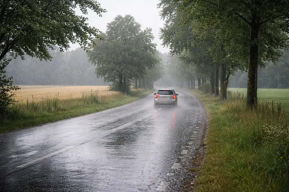 Gul vädervarning inför midsommardagen