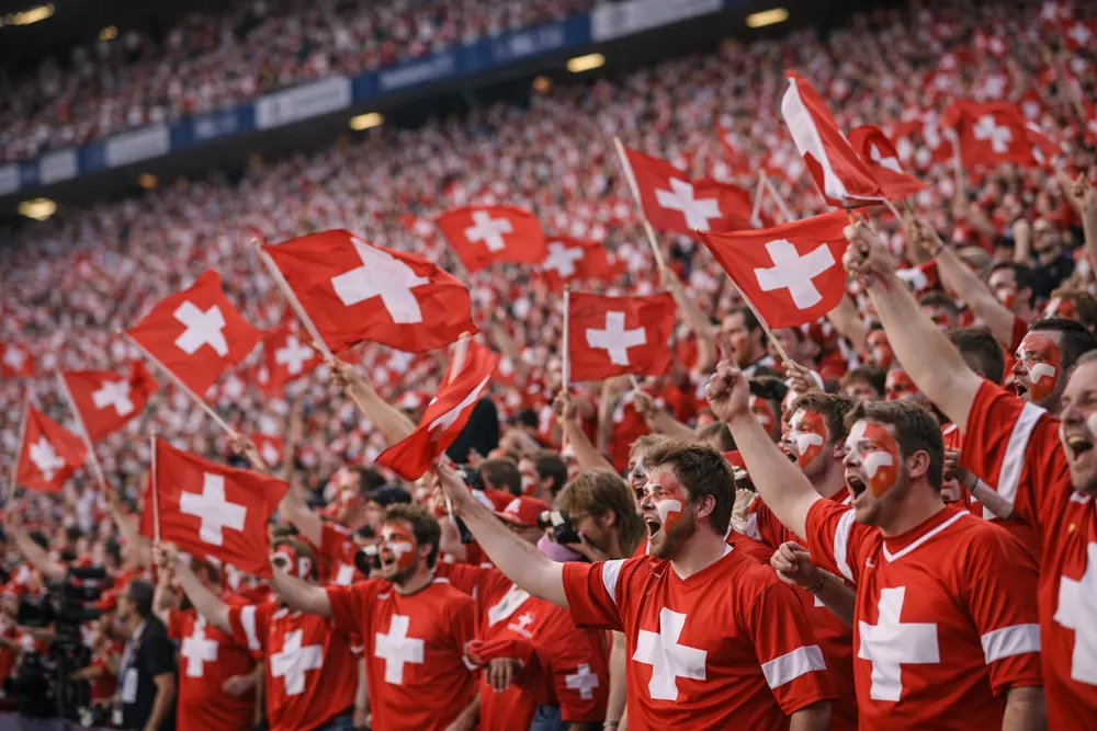 Schweiz vände till klar seger