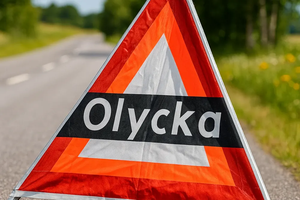 Motorcykelförare svårt skadad efter olycka i Huddinge
